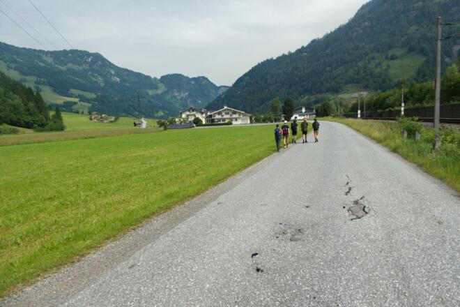 Richtung Unterberg
