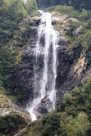 Wasserfall in der Nähe