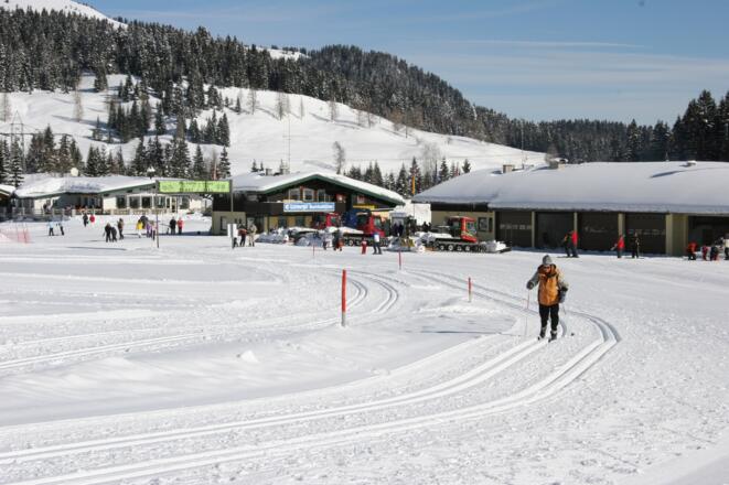 Loipen auf der Postalm