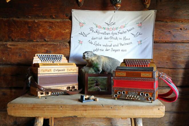 Zihharmonika auf Unterwandalm