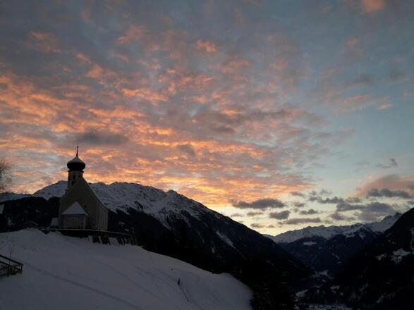 Abendrot Bartholomäberg
