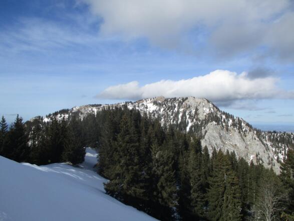 Breitenstein (1622 m) vom Schweinsberg