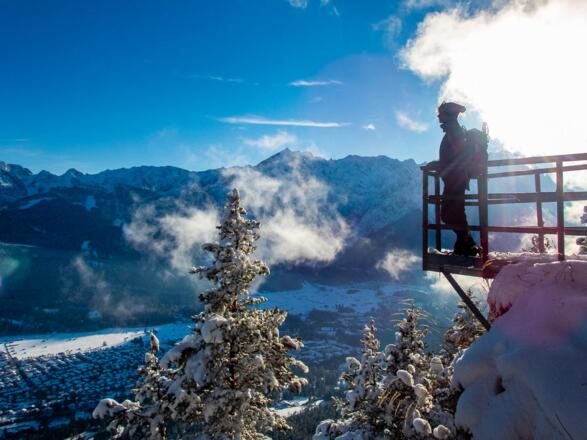 Ein Foto von der Felsenkanzel ist obligatorisch.