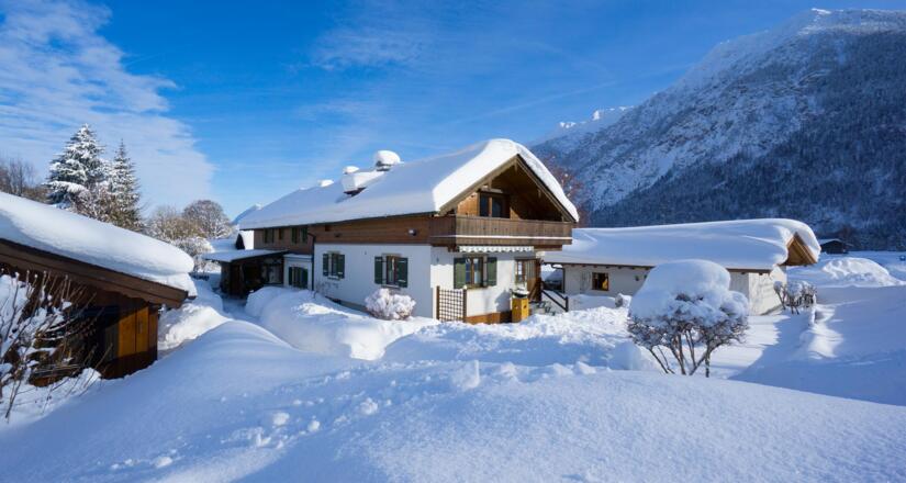 Winterzeit am Ferienhaus Hofer