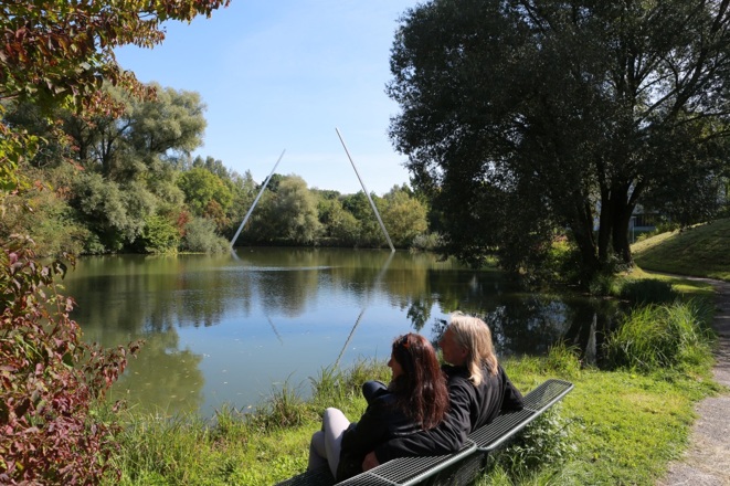 Auf dem Kunstpfad Freising_ Künstler Alf Lechner