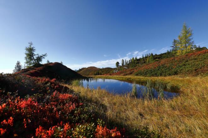 Trögseen im Herbst