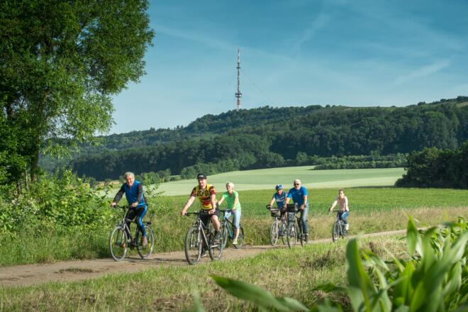 Radler bei Wassertrüdingen