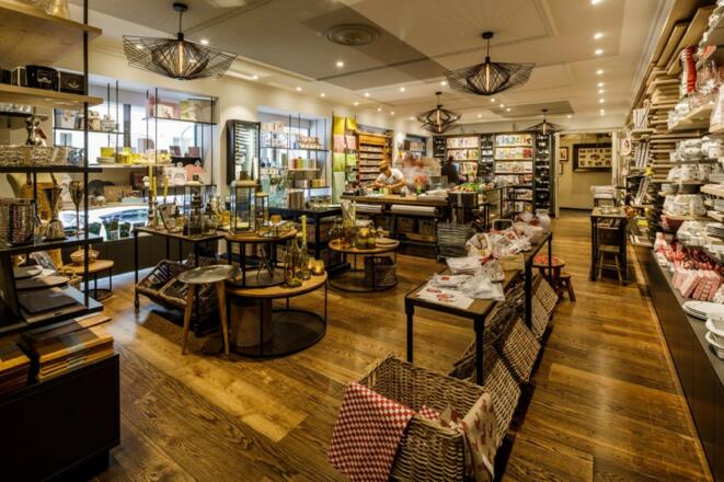 Die Geschenkabteilung im Stammhaus Käfer