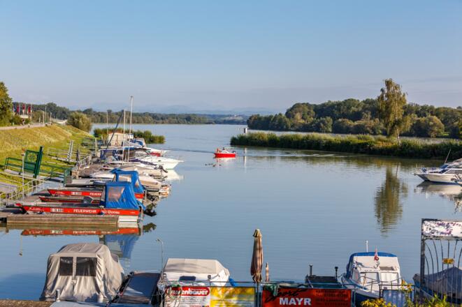 Marina Au an der Donau