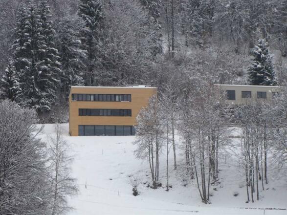 Hausansicht Winter