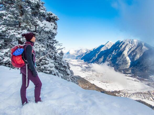Wir haben unser Ziel erreicht - den Königsstand mit einem sagenhaften Blick auf die Bergwelt.