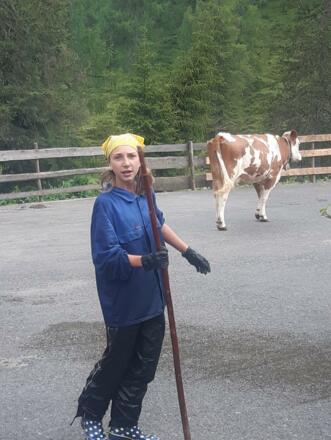 Sophia auf der Alm