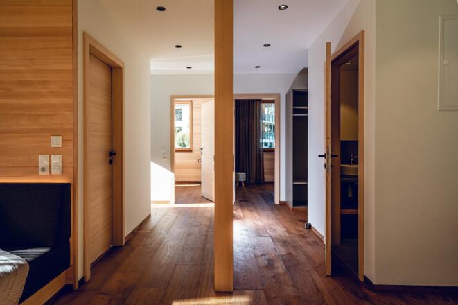 Trennung der zwei Schlafbereiche