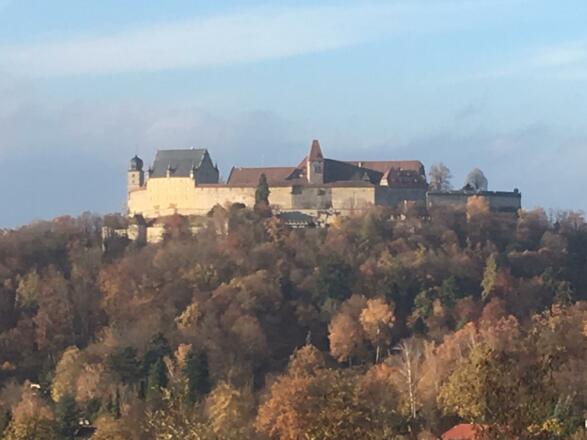 Blick auf die Veste Coburg vom Herzogsweg aus