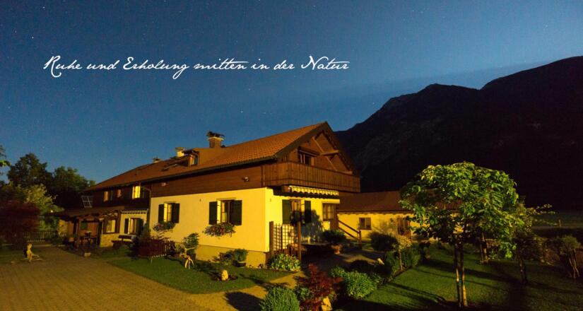 Ruhe und Erholung mitten in der Natur