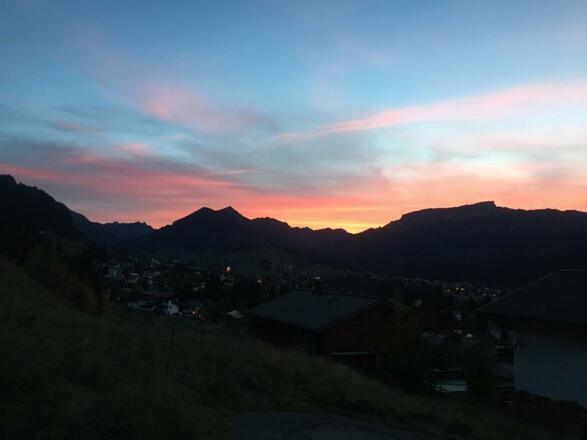 Aussicht vom Haus Süden