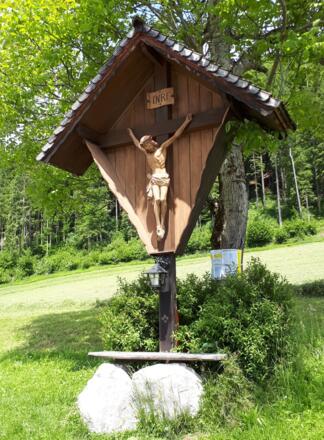 Wegkreuz kurz vorm Egelsee