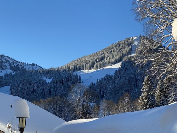 Skigebiet von der FW