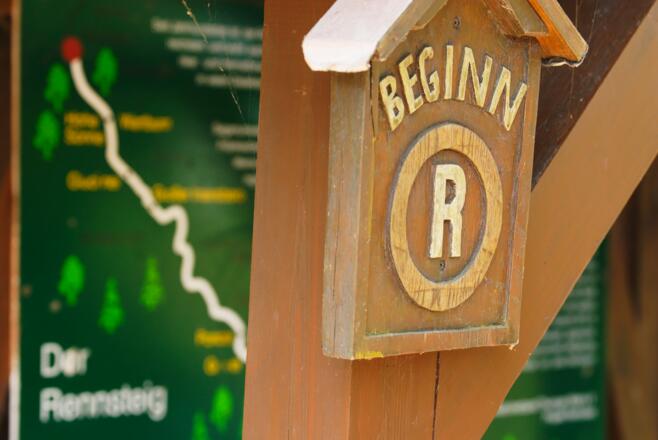 Rennsteigbeginn - Hörschel