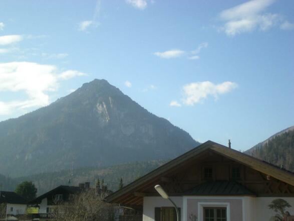 Blick vom Balkon zum Kramer