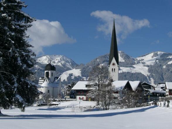 Ortsansicht im Winter