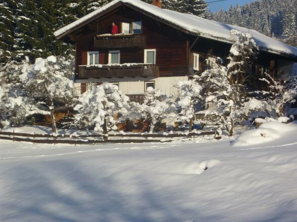 Winter im Gästehaus Weitnauer in Fischen