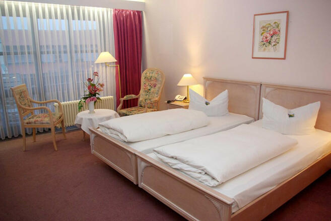 Hotel Centurio Bad Gögging Doppelzimmer im ital. Design