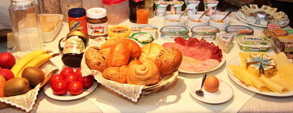 unser reichhaltiges Frühstücksbuffet