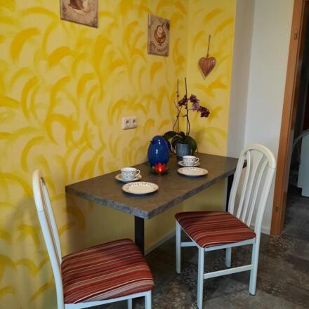 Kleine Sitzecke in der Küche