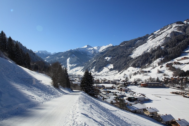 Aussicht auf Großarl