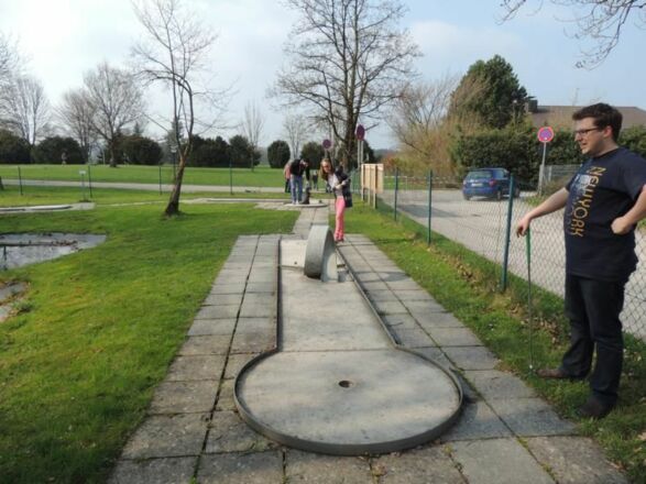 Minigolfbahn am Freibadgelände