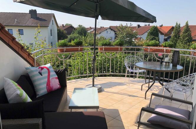 Ferienwohnung Bellissima Dachterrasse