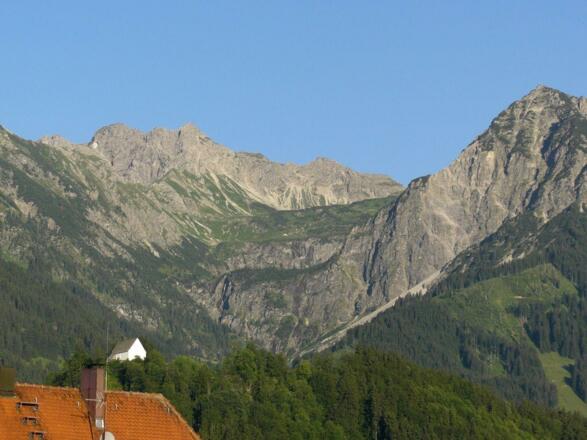 Bergblick von Wohnung 1 + 2