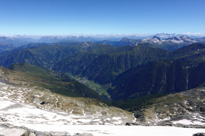 Aussicht vom Keeskogel