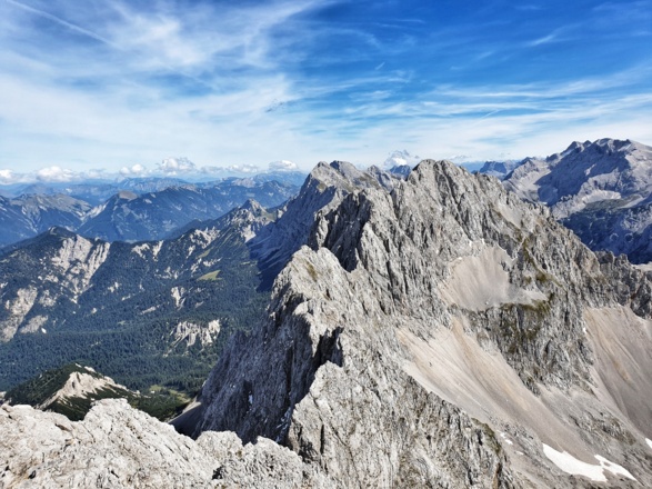 Blick vom Gipfel des Wörner