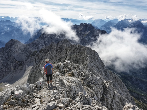 Im Abstieg heißt es aufpassen