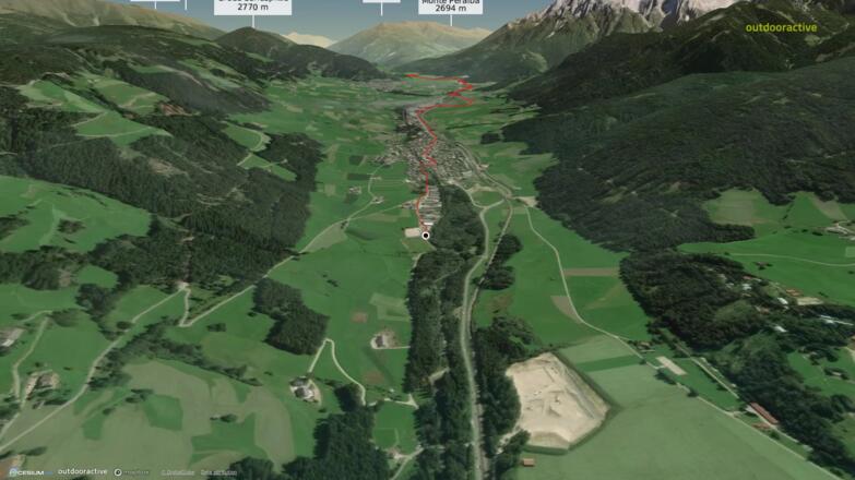 Bici da corsa in Dolomiti Alta Pusteria: 5/14 - Villabassa - Niederdorf (I) ▶ Oberdrauburg (A)