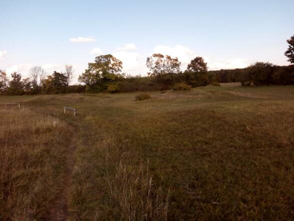Blick auf den Rundweg