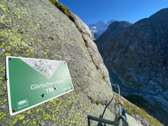 Das muss sehr viel Eis gewesen sein!