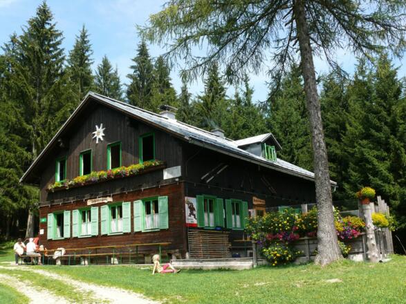 Einkehrempfehlung Amstettner Hütte