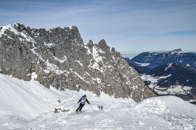 Abfhart von der Hochalm