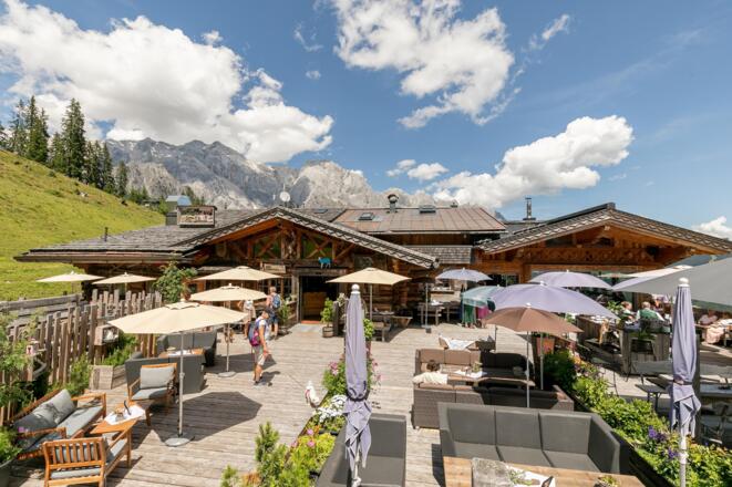 Tiergartenalm Terrasse