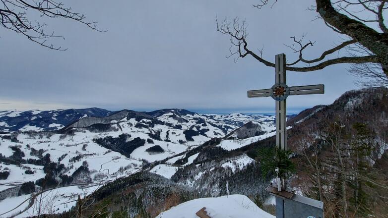 Großraming Haingrabeneck im Winter