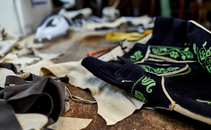 Berchtesgadener Lederhose