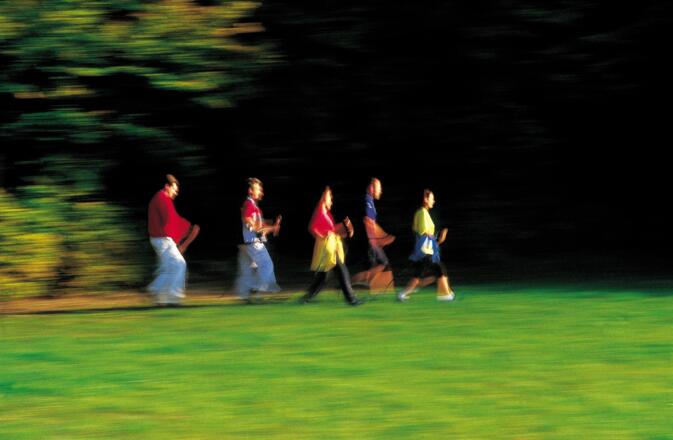 Nordic Walking und Laufen in Oberoesterreich