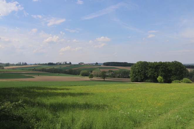 Ausblick auf der Tour