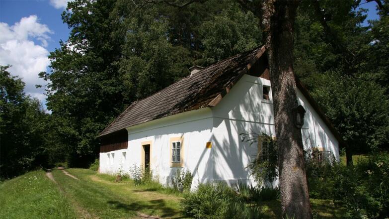 Wärterhäus am Wanderweg