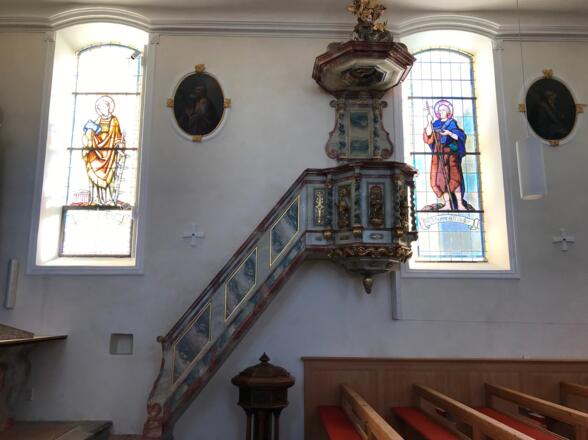 Pfarrkirche Möggers, Kanzel