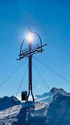 Gipfel Skitour Mureck Hüttschlag Nationalparkgebiet