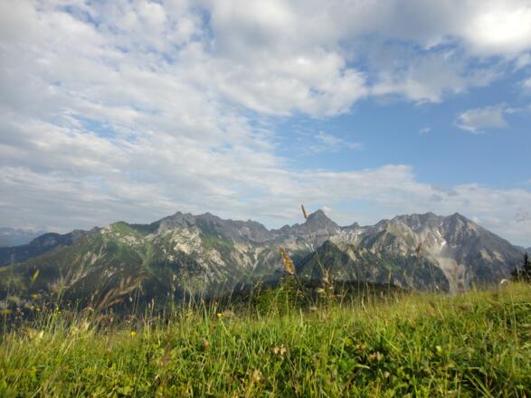 Blick Richtung Zimba